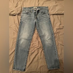 Madewell Relaxed Taper Jeans
